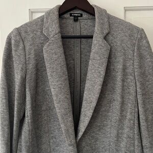 Express Gray Blazer